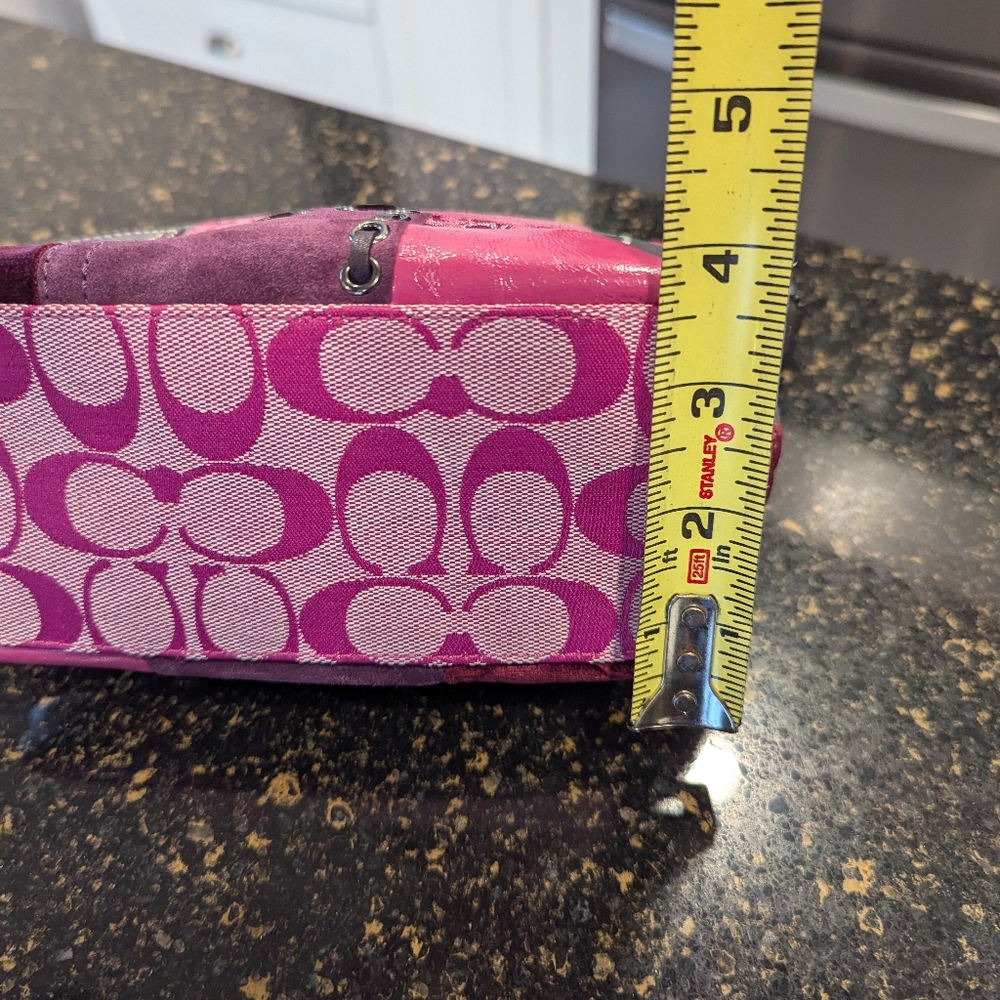 Y2K Pink Patchwork Demi Mini Shoulder Bag - Picture 8 of 10